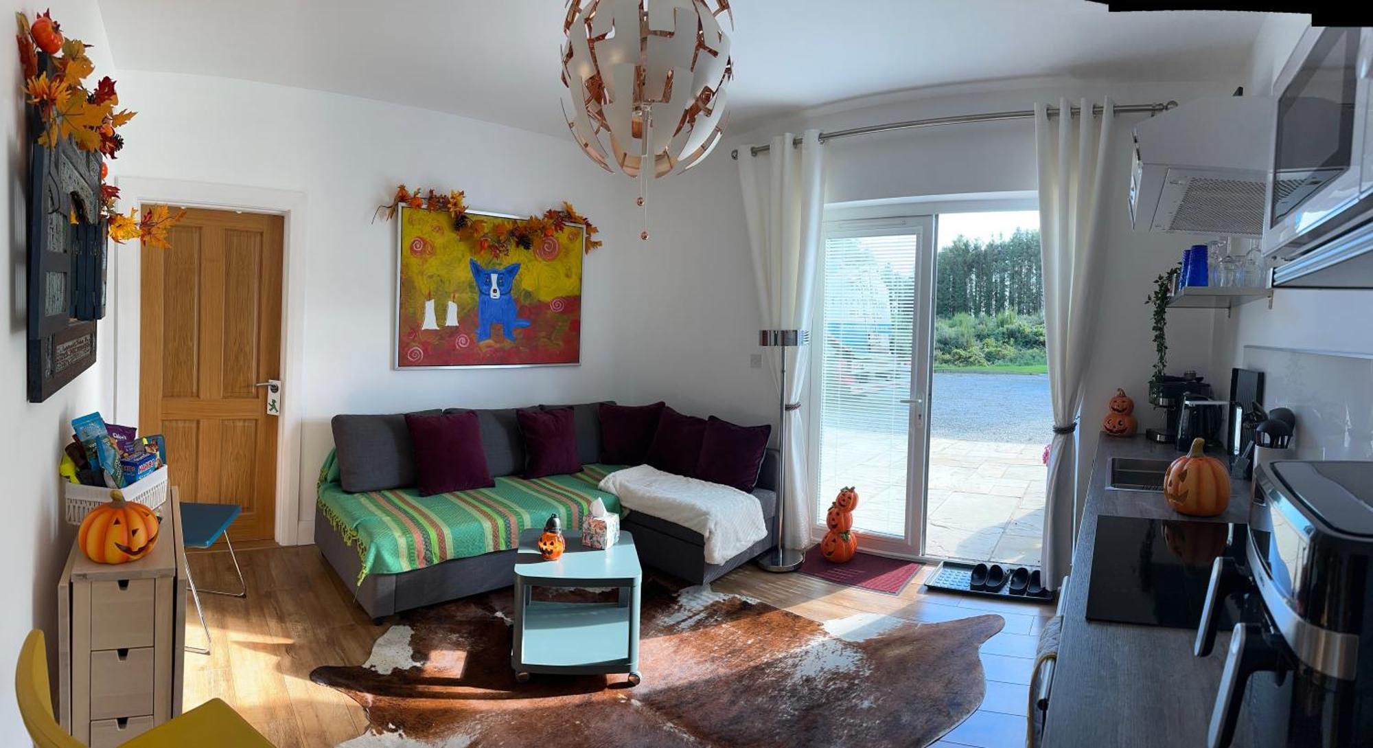 Forest Path Luxury Studio Apartment With Large Bedroom Bathroom And Sauna Sleeps Up To 4 Ballynahinch Luaran gambar